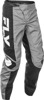 Fly Racing F-16 Pants Grey/Black/White Men's Size 48 - Men's motocross pants in Grey/Black/White