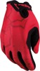 Moose Youth SX1 MX Gloves XL Red Black Unisex - Youth XL MX gloves in red/black by Moose