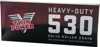 Twin Power 530 Heavy Duty Drive Chain 530x120 Link Natural Finish - Heavy duty 530x120 drive chain, natural finish