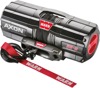 Warn AXON 3500-S Winch with Synthetic Rope Black