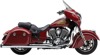 Cobra 4" Dual-Cut Neighbor Hater Slip On Exhaust Mufflers Chrome - Fits Indian Gen-2 Baggers