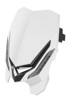 Black & White E-Blaze LED MX/Enduro Headlight - w/ Fork Mount Straps