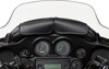 Willie & Max Dual Pouch Windshield Bag Black For Harley FL/FLH/FLT/FLHT - Windshield bag for Harley FL/FLH/FLT/FLHT models