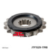 JT Steel Front Sprocket 17T-530 w/ Rubber Damper For 95-06 Kawasaki GPZ ZRX ZZR