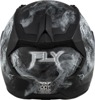 Fly Racing Revolt Coil Helmet Matte Black/White XS - ECE & DOT approved helmet in XS size