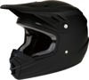 Youth Rise Solid Full Face Offroad Helmet Gloss Black Y-Large
