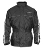 Nelson Rigg Solo Storm Waterproof Jacket Black Small Men's - Waterproof rain jacket, Black, Small, Men's