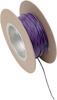 Violet / Black 18 Gauge Color Match Primary Wire - 100' Spool