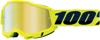 Accuri 2 Fluorescent Yellow Goggles - Gold Mirrored Lens