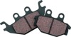 Twin Power Organic Rear Brake Pads Fits 2015-2016 Indian Scout
