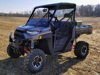 SPIKE Half Windshield Tinted for Polaris Ranger Full-Size Models - Tinted half windshield for Polaris Ranger models
