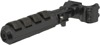 Anti-Vibration Clamp-On Folding Highway Bar Footpegs w/Mount - Black Anti-Vibration Clamp-On Folding Highway Bar Footpegs w/Mount - Black