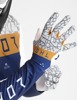 THOR SPORTMODE Bravo Gloves Men's L White/Copper/Navy/Gray - Men's off-road gloves in L, White/Copper/Navy/Gray
