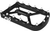 FLO Motorsports Universal Touring Brake Pedal Tip Black - Fits OEM brake arms on touring bikes