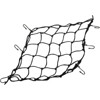 Cargo Trap Expandable Cargo Net, 15" by 15" - Black