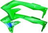Cycra Powerflow Intake Radiator Shrouds Flo Green