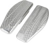 Billet Knurled Passenger Floorboards - For Harley Touring w/ OE Floorboard Mounts