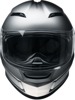 Z1R Jackal Satin Helmet 3XL Titanium Matte Silver - Full face helmet with drop-down sun visor