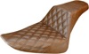 Step-Up Diamond 2-Up Seat Brown - For 12-17 HD FLS Softail Slim Step-Up Diamond 2-Up Seat Brown - For 12-17 HD FLS Softail Slim