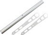 Kimpex Aluminum Rear Bumper Silver For Polaris PRO-RMK/Assault - Rear bumper, silver. For Polaris PRO-RMK/Assault models