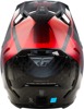 Fly Racing Youth Formula S Carbon Protocol Helmet YL Black/Red - Carbon fiber youth helmet with smart safety tech