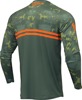 Thor Sector DIGI Jersey Forest Green Camo Men's Medium - Moisture wicking race jersey in Forest Green Camo