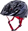 KALI Chakra Youth Solid Bicycle Helmet Gloss Black One Size - Youth bicycle helmet, gloss black, one size