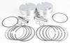 Cast Piston Kit EVO 74CI 8.9:1 +.010 - For 88-19 Harley XL Sportster