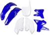 Full Body Replacement Plastic Kit - Original Blue & White - For 15-21 Yamaha YZ125 & YZ250