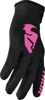 Thor Women's Sector Gloves XL Black/Pink - Lightweight MX gloves for women