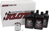 Klotz Oil Change Kit for Harley Evolution Sportster 20W-50, 4 Quarts - Oil change kit for Harley Evolution Sportster models