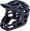 KALI Invader 2.0 Solid Bicycle Helmet Matte Black XS-M Unisex - Full face bicycle helmet, matte black, size XS-M