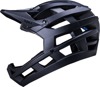 KALI Invader 2.0 Solid Bicycle Helmet Matte Black XS-M Unisex - Full face bicycle helmet, matte black, size XS-M