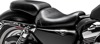 Le Pera Bare Bones Smooth Pillion Pad 6.5" LK-006P For 10-21 HD Sportster 1200