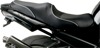 World Sport Performance CarbonFX Vinyl 2-Up Seat Black/Silver - ZX14