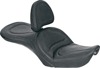 Saddlemen Explorer Seat with Backrest Black For Harley FXDWG Dyna Wide Glide