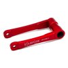 0.875" Lowering Link - Red, Lowers Rear Suspension 0.875 Inch - For 16-22 Honda CRF1000 & CRF1100 Africa Twin