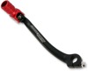 Anodized Forged Folding Shift Lever Black/Red - For Honda CRF450R CRF450X