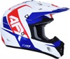 FX-17 Full Face Offroad Helmet Blue/Red/White X-Large