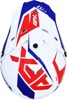 FX-17 Full Face Offroad Helmet Blue/Red/White X-Large