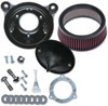 S&S Stealth Air Cleaner Kit Black for Stock Fuel Systems