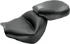 Touring Smooth Vinyl 2-Up Seat - Black - For 04-09 Honda VTX1300C Touring Smooth Vinyl 2-Up Seat - Black - For 04-09 Honda VTX1300C