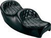 Touring Stitched 2-Up Seat Black Foam - For 83-86 Honda V65 Magna Touring Stitched 2-Up Seat Black Foam - For 83-86 Honda V65 Magna