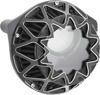Arlen Ness Crossfire Air Cleaner Contrast Cut Black