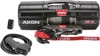 Warn Axon 4500-S Winch with Synthetic Rope Black