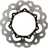Full-Floating Agitator Wheel Front Brake Rotor - Black