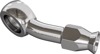 Goodridge 20 Degree Banjo Adapter for 3/8 or M10 Bolt, Silver - Banjo adapter for Goodridge universal brake lines