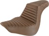 Step-Up Lattice Stitched 2-Up Seat Brown Gel - For 18-21 HD FLFB Step-Up Lattice Stitched 2-Up Seat Brown Gel - For 18-21 HD FLFB