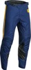 Thor Hallman Legend Pants Navy Yellow Men's Size 28 - Men's off-road pants in navy/yellow, size 28 Thor Hallman Legend Pants Navy Yellow Men's Size 28 - Men's off-road pants in navy/yellow, size 28