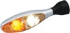 Kuryakyn Micro 1000 LED Marker Light Chrome White/Amber
